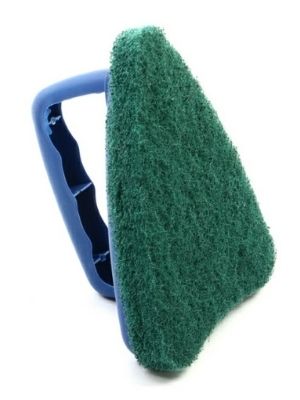 Cleanmate Bathroom Brush with Ebbresive Fiber Web (Green)