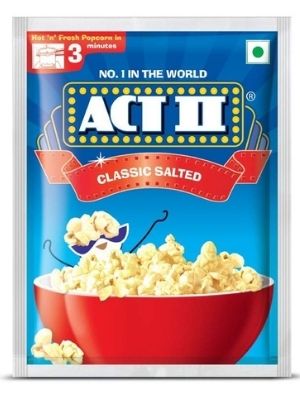 ACT II Instant Classic Salted Popcorn