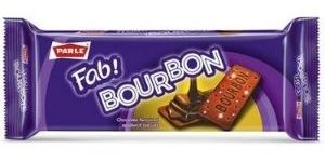 Parle Fab Bourbon Chocolate Sandwich Biscuits 60 g