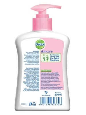 Dettol Skincare Germ Protection Handwash Liquid Soap Pum