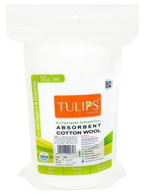 Tulips Bandage Absorbent Cotton Wool