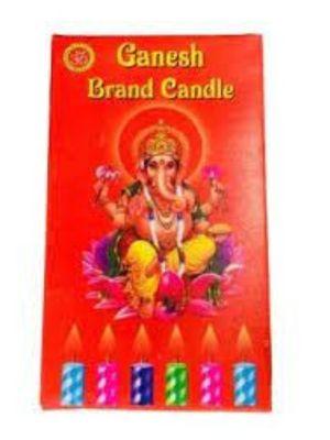 Ganesh Candles 6 X 24, 20pcs ,Box Of 5