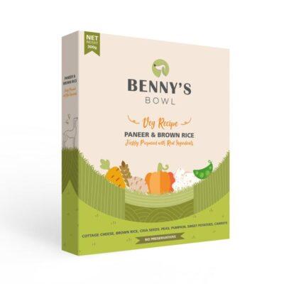 benny s bowl delicious fresh dog food paneer and brown rice recipe 300g pack of 1 product images orvwd217jyp p591102179 0 202202251937