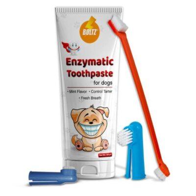 boltz enzymatic toothpaste for dogs 100g with 3 toothbrush product images orvw7fpsemk p590987692 0 202201061028
