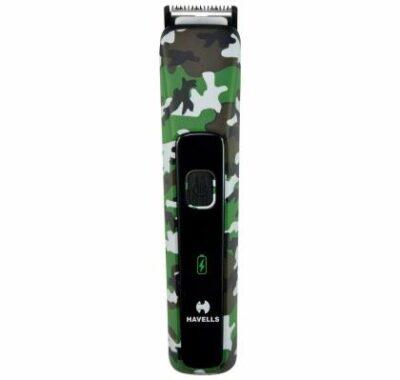 havells bt5113 rechargeable beard trimmer super fast charge trimming lengths upto 13 mm for multiple styles military black green product images orvkszfthct p591292715 0 202205131904
