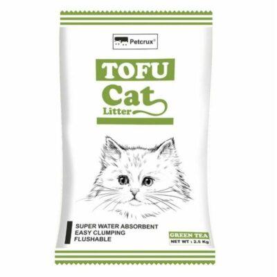 petcrux natural tofu flushable clumping plant cat litter green tea 6 l 2 5 kg u5 caas gcw8 product images orv70hkmqsv p590991557 0 202201081953