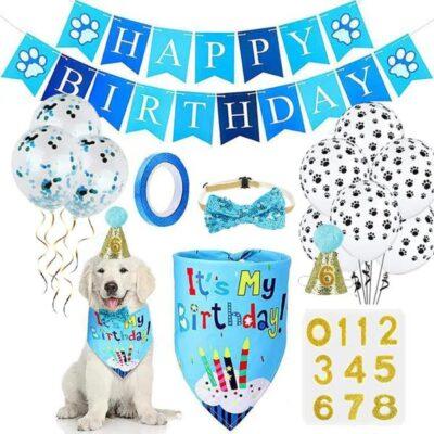 pets empire dog birthday tissue birthday party decorations hat bow tie and cake topper favors set product images orvaejnypwj p591143374 0 202202270756