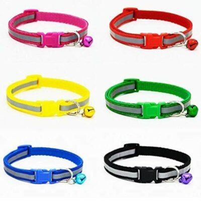 pets empire reflective safe pets collar with bells adjustable length 9 13 in product images orvzbik7gp3 p591126030 0 202202261319