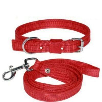 senapati dog neck collar belts and leash set red color small product images orv1n8nrapu p590959601 0 202112250837