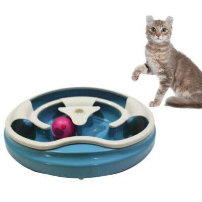 taiyo pluss discovery cat interactive toys catswivel plate with electronic ball for cats and kittens product images orvq3gbqdf8 p590980349 0 202201032115