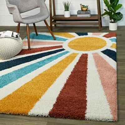 sweet homes multicolor microfiber carpet 4 x 6 feet product images orvwxbhsbzn p596431334 0 202212171742